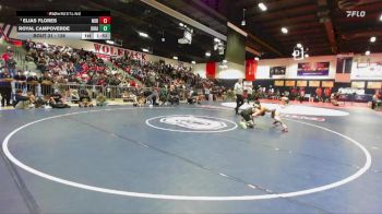 126 lbs Champ. Round 1 - Elias Flores, Northview vs Royal Campoverde, Diamond Ranch