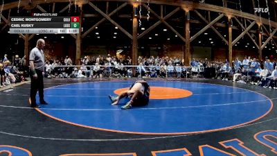 126 lbs Semis & 3rd Wb (16 Team) - Cael Kusky, Lovett School vs Cedric Montgomery, Columbus