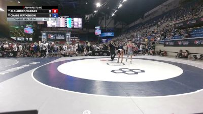 120 lbs Champ. Rd Of 64 - Alejandro Vargas, Oregon vs Chase Watkinson, Iowa