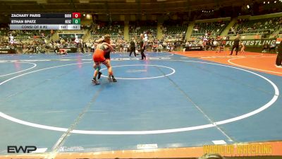 83 lbs Consi Of 8 #2 - Zachary Paris, Smittys Barn vs Ethan Spatz, Nebraska Boyz