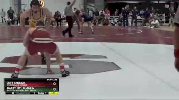 197 lbs Cons. Round 2 - Jett Tancsik, Rhode Island College vs Darby McLaughlin, Western New England University