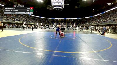 124 lbs Consy 4 - Brandt Hite, Altoona vs Graeson Harris, Millcreek