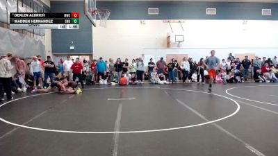 132 lbs Semis - Deklen Aldrich, Middleton Wrestling Club vs Madden Hernandez, Sublime Wrestling Academy