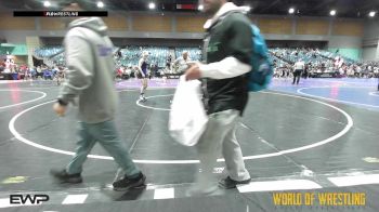 100 lbs Quarterfinal - Aaliyah Jurado, Live Oak High School vs Bailey Hoard, Tulare Titans Wrestling Club