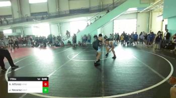 175 lbs Consi Of 8 #1 - Alex Alfonso, Venom WC vs Julian Nevarez, South HS