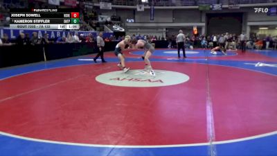 7A 132 lbs Semifinal - Kameron Stiffler, Enterprise HS vs Joseph Sowell, Huntsville