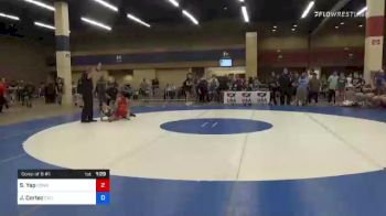 46 kg Consi Of 8 #1 - Samantha Yap, Connecticut vs Jaelle Cortez, California