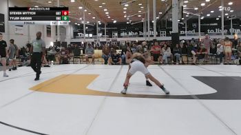 87 lbs Final - Steven Mytych, Grit Mat Club - MS vs Tyler Geiger, Ruthless - MS
