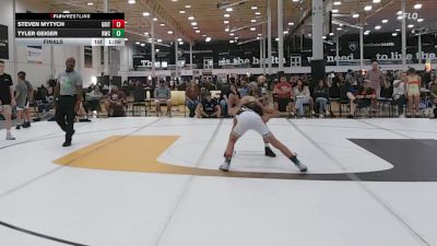 87 lbs Final - Steven Mytych, Grit Mat Club - MS vs Tyler Geiger, Ruthless - MS