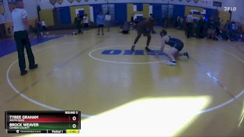 157 Gold Round 5 - Brock Weaver, Camden County vs Tyree Graham, South Dade