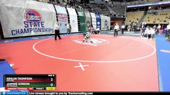 135 Class 2 lbs Champ. Round 1 - Jasmine Gordon, Pattonville vs Ashlan Thompson, Willard