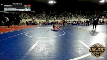 90 lbs Rr Rnd 2 - Emie Mogg, Nebraska Wrestling Academy vs Blake Gardner, Blanchard Wrestling Club