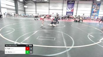 220 lbs Rr Rnd 2 - Elijah Fjell, Team Nebraska Silver vs Michael Diorio, MetroWest United Black