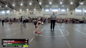 120 lbs Round 4 (6 Team) - Tyson Williams, Noke RTC vs Isaak Skelly, FORGE