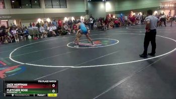 170 lbs Placement Matches (16 Team) - Fletcher Rose, Miamisburg vs Jack Hoffman, Springboro 1