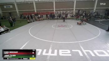 132 lbs Cons. Round 4 - Jared Tilger, Spring Creek vs Curg Siddoway, Uintah