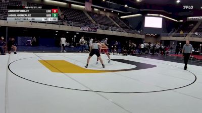 140 lbs 5th Place - Andrew Brant, Lower Twp vs Jasiel Gonzalez, Harrisburg
