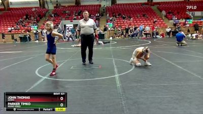 76 lbs Semifinal - Parker Timko, Rising Kingz vs John Thomas, OCRTC