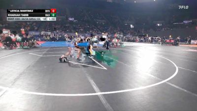 6A/5A Girls 155 Semifinal - Leticia Martinez, Century Girls vs Khadijah Tabib, Dallas Girls