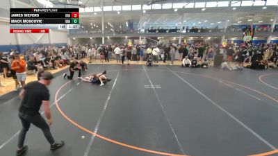 138 lbs Champ. Round 1 - James Sievers, Unattached vs Mack Moscovic, Unattached