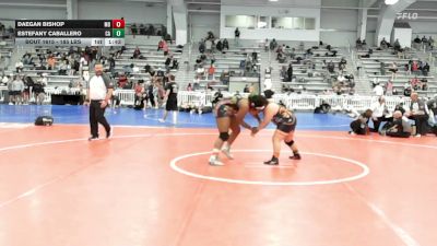 185 lbs Round Of 16 - Daegan Bishop, MD vs Estefany Caballero, CA