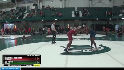 174 lbs 3rd Place Match - Ed Ruth, Illinois vs Darrien Roberts, Oklahoma