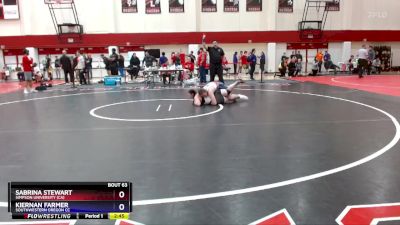 180 lbs Round 4 - Sabrina Stewart, Simpson University (CA) vs Kiernan Farmer, Southwestern Oregon CC