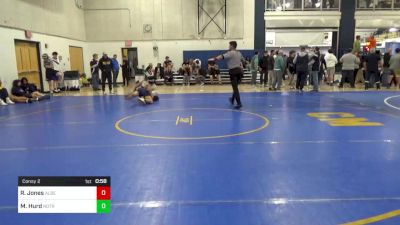 133 lbs Consy 2 - Robert Jones, Albert Gallatin vs Mike Hurd, Notre Dame GP