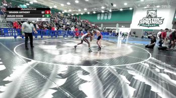 106 lbs Cons. Semi - Jaelen Dixon, Paloma Valley vs Braden Anthony, Redlands East Valley