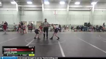 100 lbs Round 4 (8 Team) - Carter Kinard, Mat Assassins vs Mason Hammel, Ranger WC