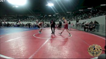 100 lbs Consi Of 4 - Jude Miller, Brawlers vs Ayden Rodgers, Standfast