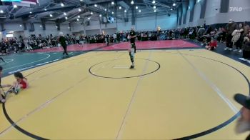 35 lbs Cons. Semi - EmberLee Wall, Randall Youth Wrestling Club vs Annamari Galvan, Lubbock-Cooper High School Wrestling