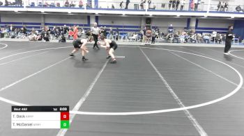 149 lbs Round Of 16 - Thomas Deck, Army-West Point vs Trae McDaniel, Army-West Point