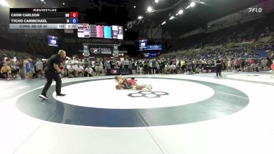 150 lbs Cons. Rd Of 64 - Cavin Carlson, MN vs Tycho Carmichael, IA