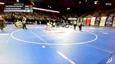 140 Class 1 lbs Cons. Semi - Zafaran Satterfield, Southern Boone vs Dorie Richardson, Sullivan