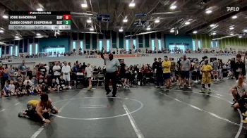 92 lbs Quarterfinals (8 Team) - Jose Banderas, Florida Scorpions vs Caden Cowboy Cooperman, Buxton