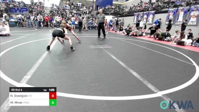 76 lbs Rr Rnd 4 - Noah Goodgion, Chandler Takedown Club vs Max Miner, Prodigy Elite Wrestling