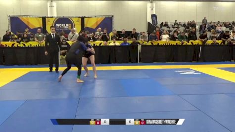 Kira Bassingthwaighte vs Aria Bronte Gaitan Altuna 2024 World IBJJF Jiu-Jitsu No-Gi Championship