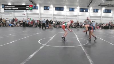 132 lbs Round 1 (4 Team) - LJ Anderson, West Virginia Wild vs Bentley Stephen, Wrecking Crew WC