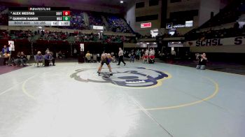 120 lbs Round Of 16 - Alex Mestas, South Pointe vs Quentin Baker, Wilson