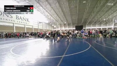 118 lbs 3rd Place Match - Trek Keller, Preston Warriors vs Landon Amerson, Shootbox Wrestling Club