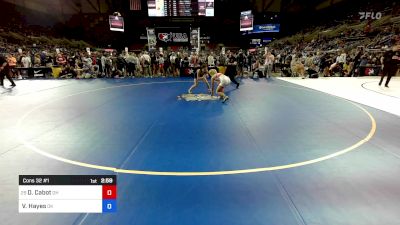 105 lbs Cons 32 #1 - Destiny Cabot, OH vs Vivian Hayes, OK