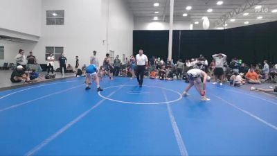 130 lbs Round 3 - Brooks Burmeister, POWA vs Tyler Waterfall, Wrecking Crew Black