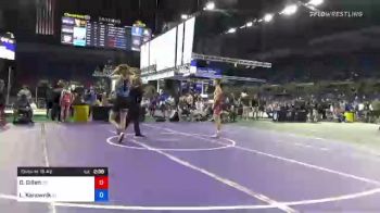 120 lbs Consi Of 16 #2 - Dj Gillett, Oregon vs Lukas Kanownik, Idaho