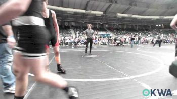 130 lbs Semifinal - Dayson Swan, IRONMEN Wrestling Club vs Eli Stark, Tiger Trained Wrestling