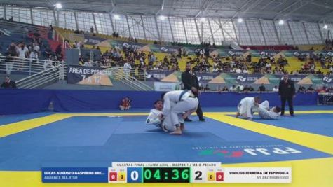 VINICIUS FERREIRA DE ESPINDULA vs LUCAS AUGUSTO GASPERINI BRENAT 2026 FPJJ Circuito Paulista GI Etapa 3
