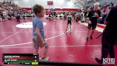 67-69 lbs Round 4 - Blake Olson, HRA vs Hunter Wickam, Bear Cave WC