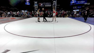 157 lbs Cons 64 #2 - Kodi Hollis, AK vs Keegan Goeas, HI