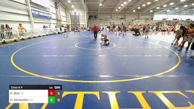 56 lbs Consi Of 4 - Hank Blair, Ohio Gold vs Hunter Vermeulen, Grit Mat Club Blue