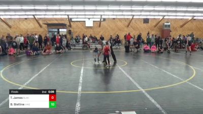 Final - Trace James, Blakeslee vs Bryson Bistline, Lykens